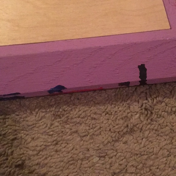 Dr Seuss inspired wooden frame acrylic painting - Picture 6 of 12